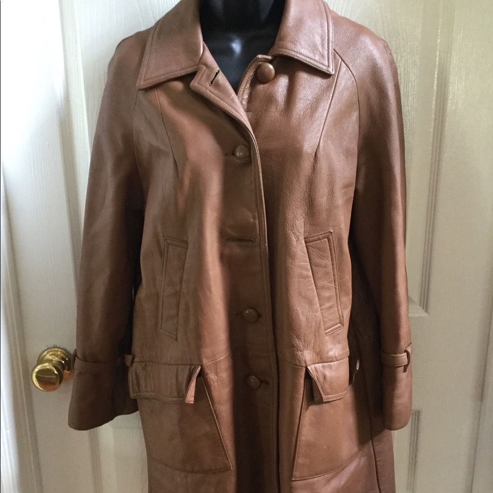 Vintage Ward Brothers ladies leather jacket